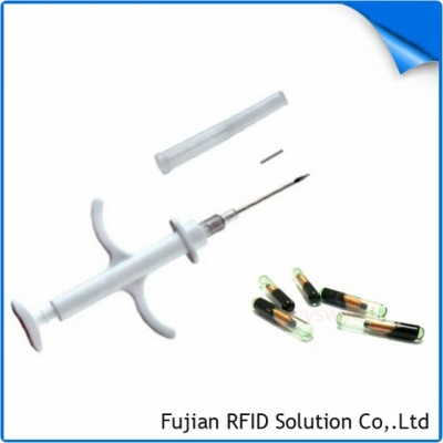 RS-GT01 RFID Glass Tag With Syringe